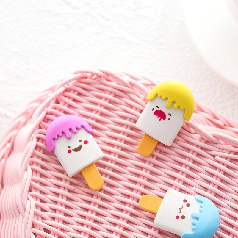 Высококачественный милый ластик Coloffice для мороженого Ластики смайликов