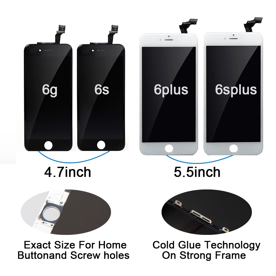 Ctoson дисплей для iphone 6 6S plus ЖК-экран 3D сенсорный дигитайзер для X XS MAX XR Pantalla для Apple iphone 7 8 plus Ecran