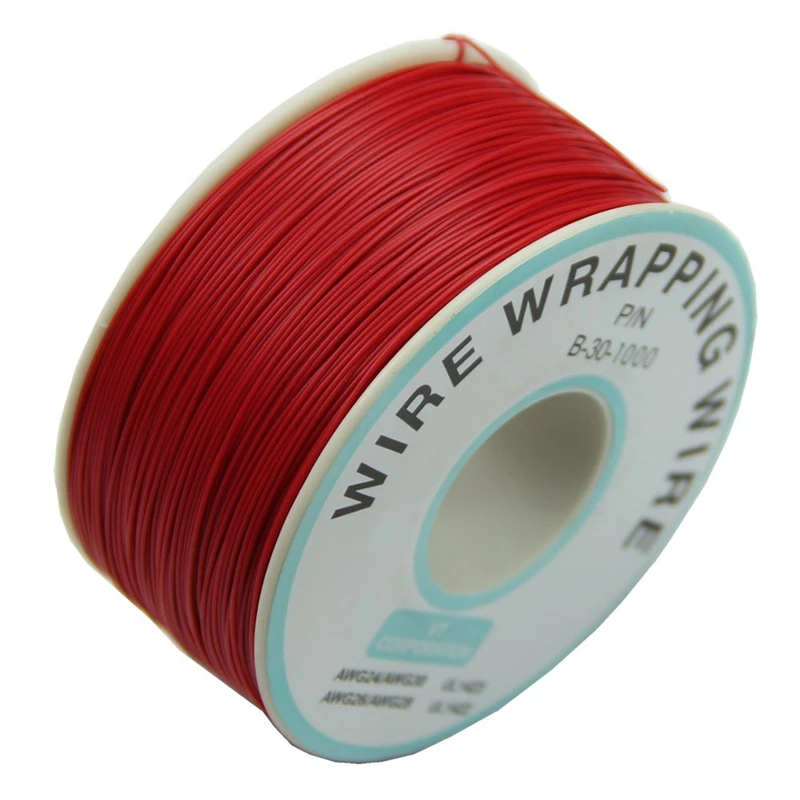 200 м 30AWG оловянный медный провод изолирующий используемый для обмотки кабель