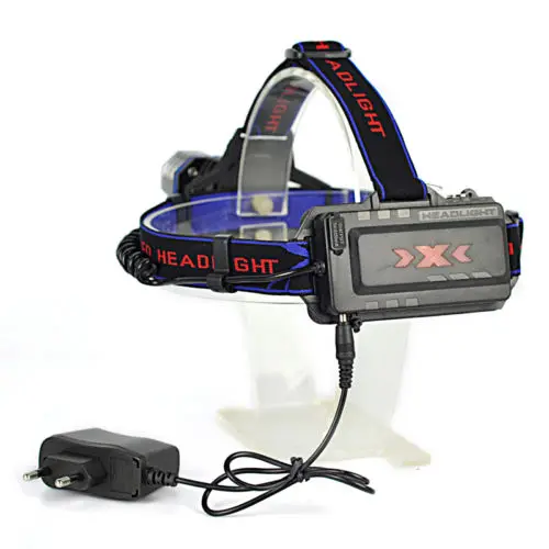 5000LM 2X XM-L T6 светодиодный перезаряжаемый USB налобный фонарь с 4 режимами + зарядное