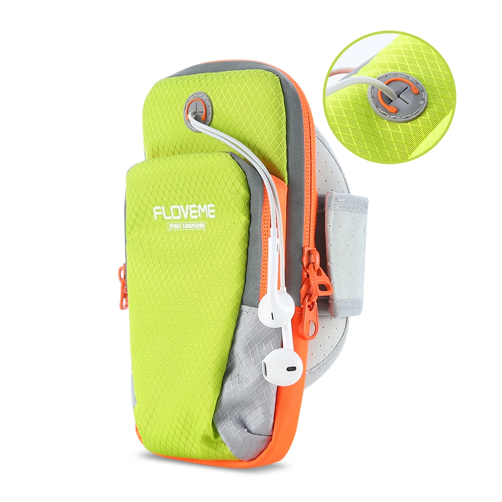 FLOVEME спортивный чехол для телефона с повязкой на руку сумка бега универсальная