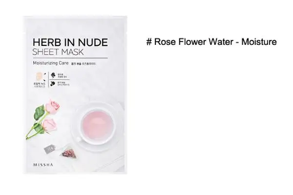MISSHA Herb In Nude Sheet Mask 3 шт. маска для лица уход за кожей отбеливающая увлажняющая