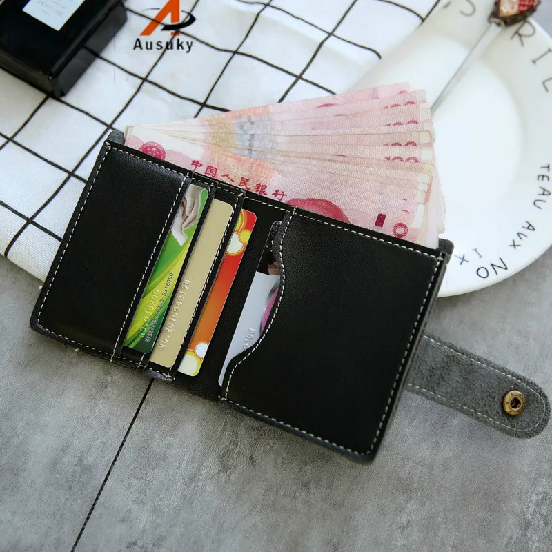 Модные женские кошельки в британском стиле короткий кошелек из искусственной