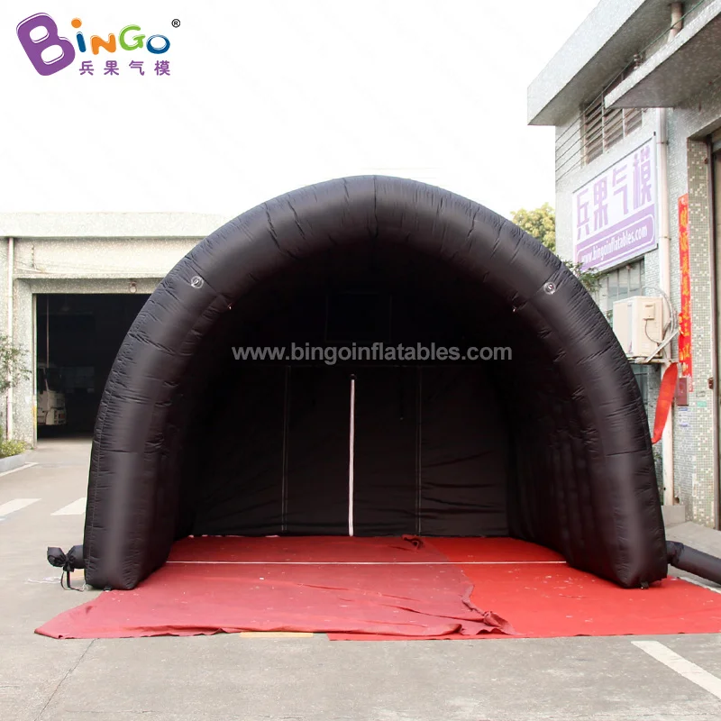 FACTORY OUTLET 4x4x3mh inflatable black tunnel tent free shipping customized entrance toy advertising decoration | Игрушки и хобби