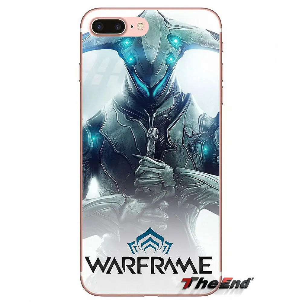 Прозрачный ТПУ чехол для телефона Samsung Galaxy S3 S4 S5 MINI S6 S7 edge S8 Plus Note 2 3 4 5 Grand Core Prime Warframe