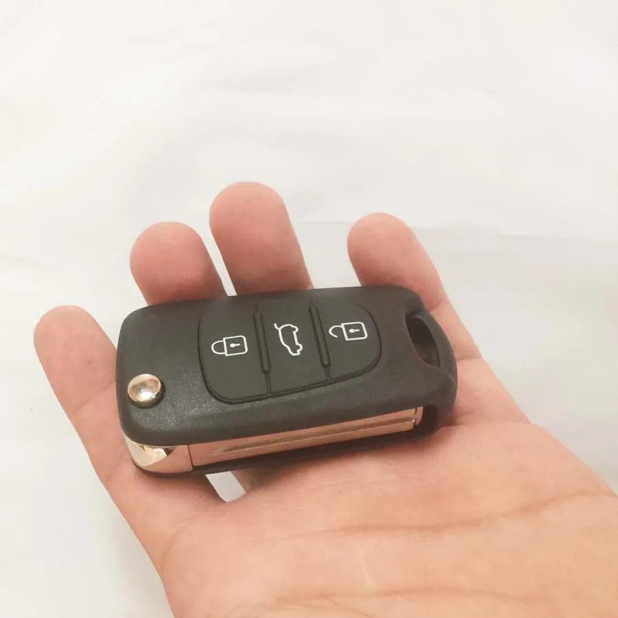 25 шт./лот новый дизайн необработанное лезвие для Kia K2 K5 HYUNDAI I20 I30 3 кнопочный