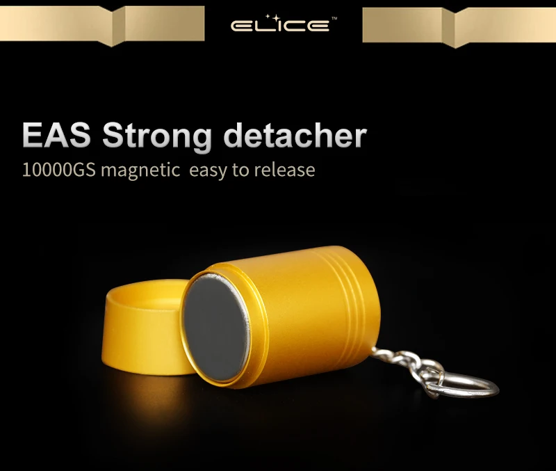 1 шт. 12000gs сильный Detacher безопасности бирка для удаления ключей Блокировка против