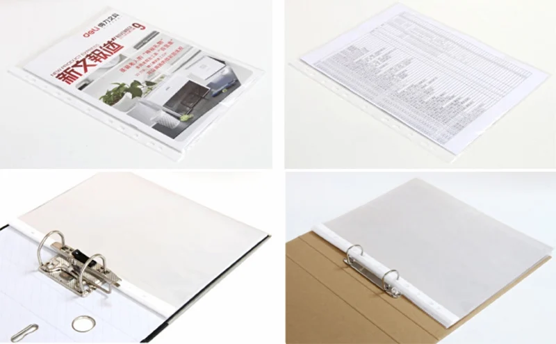 Прозрачная офисная папка для файлов A4 20 шт./лот|folder a4|file folder a4file |