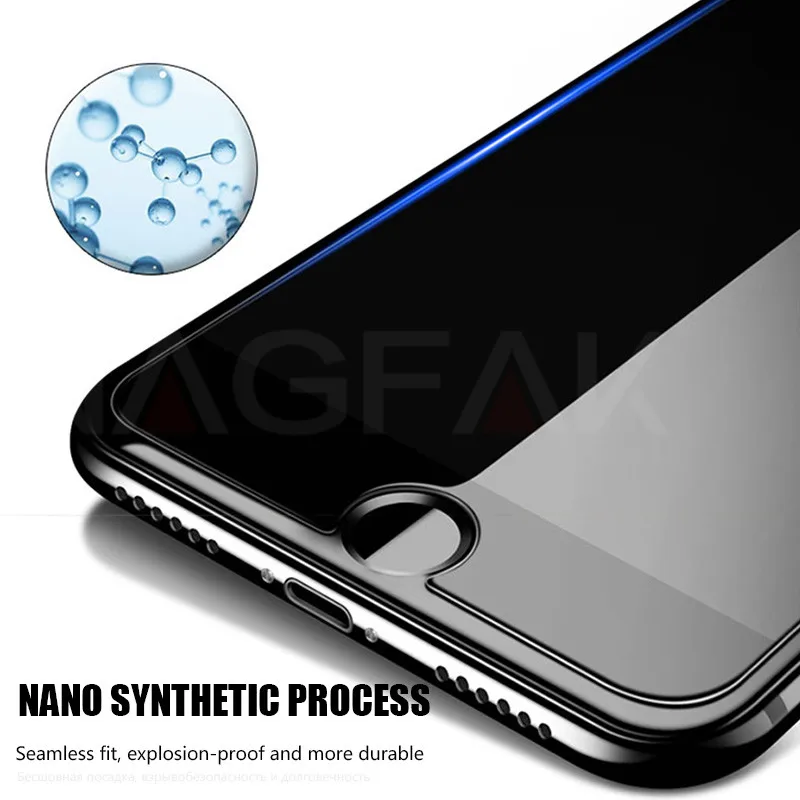 9H закаленное стекло для iPhone 6S 6 Plus 7 8 аксессуары Защитное 5 S SE 4 защита