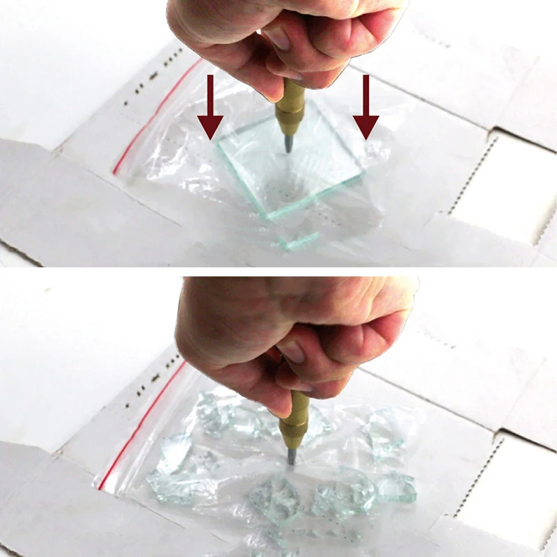 1 шт. 5 дюймовый автоматический центральный штифт перфоратор с пружинной