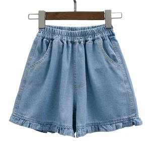 Шорты женские джинсовые с широкими штанинами, SML2XL3XL4XL5XL