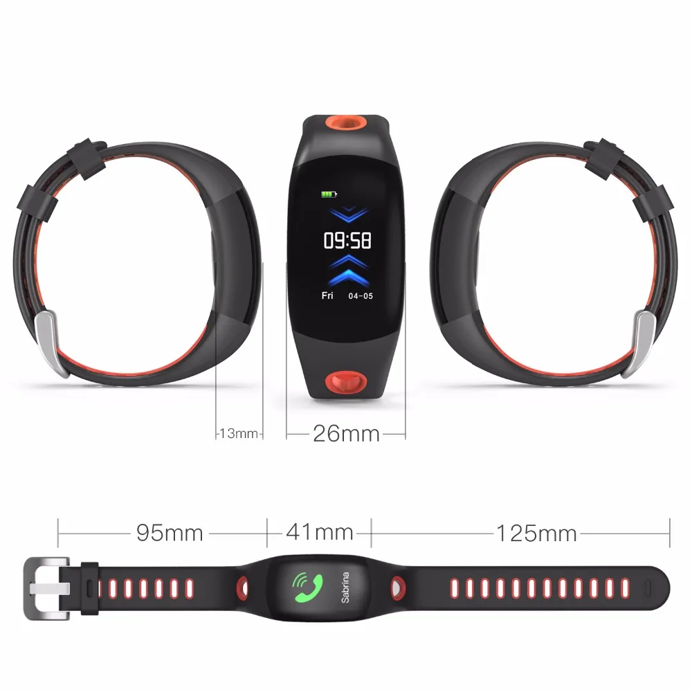 DM11 3D динамический смарт-браслет IPS цветной экран Bluetooth браслет IP68