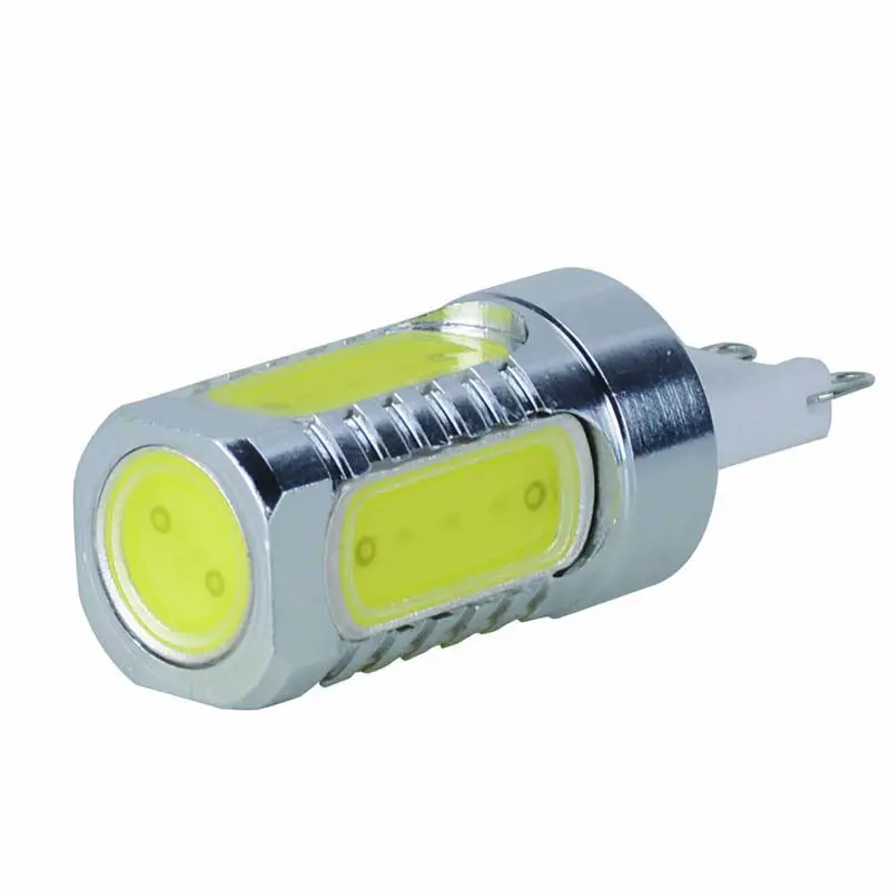 G9 база COB Светодиодный свет лампы Алюминий 110 V 220 V 360 градусов угол луча прожектора лампы заменить галогенные Прожектор люстра