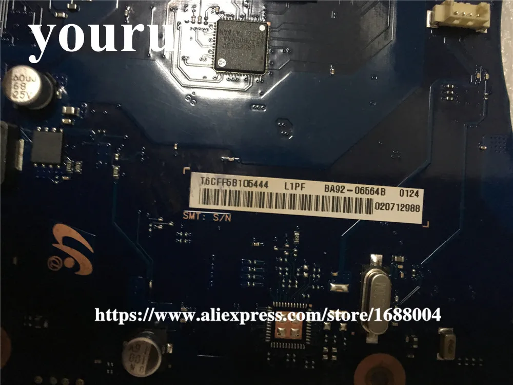 Материнская плата для ноутбука RV510, BA92-06564A BA92-06564B BA41-01322A Модель: SCALA-15UL