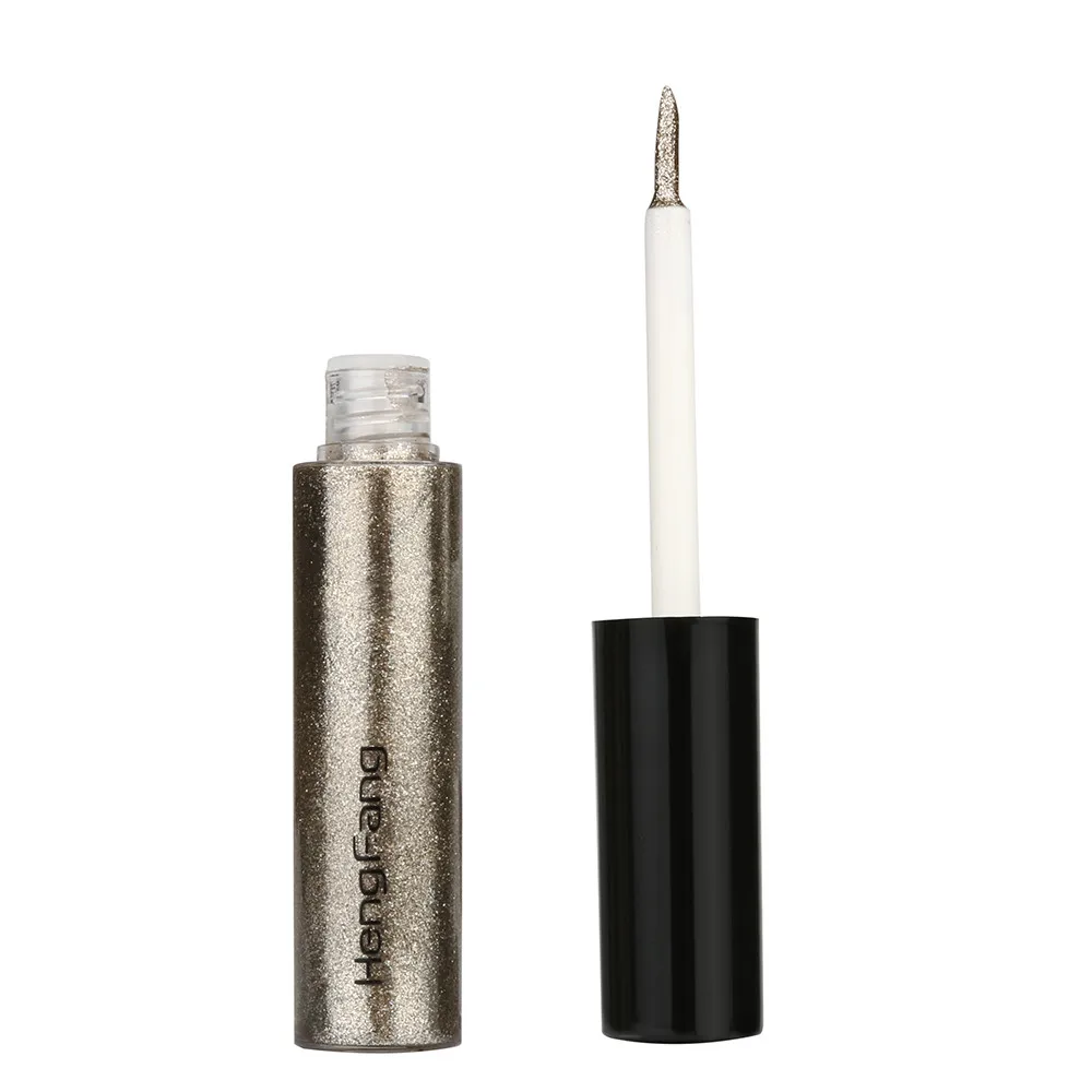 Карандаш для глаз Новая мода Пигменты с эффектом металлик Smoky Eyes тени для век с блестками жидкая подводка для глаз Косметика delineador ojos