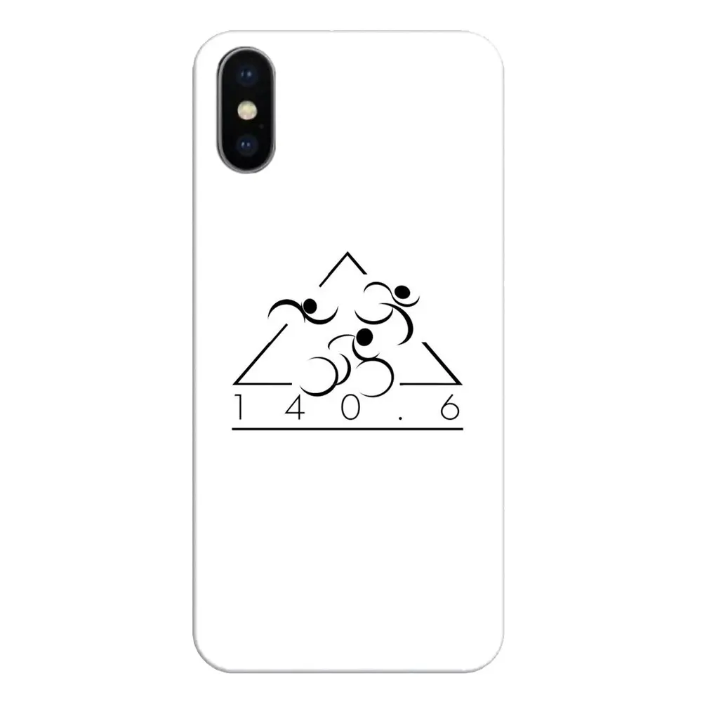 For Huawei Honor 8 8C 8X 9 10 7A 7C Mate 20 Lite Pro P Smart Plus Silicone Phone Shell Cover Item Triathlon Ironman Art Print |