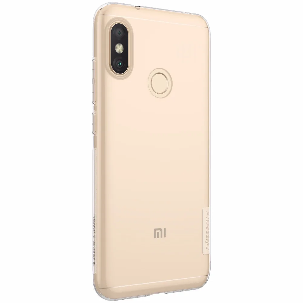 Case For xiaomi redmi 6 pro / Mi A2 Lite NILLKIN Nature TPU Transparent Soft Back Cover MiA2 Silicon case | Мобильные телефоны и