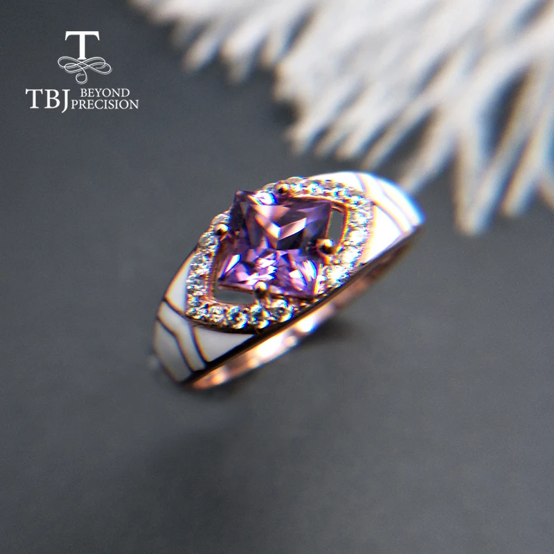 Женский комплект ювелирных украшений Tbj ювелирные украшения из натуральных