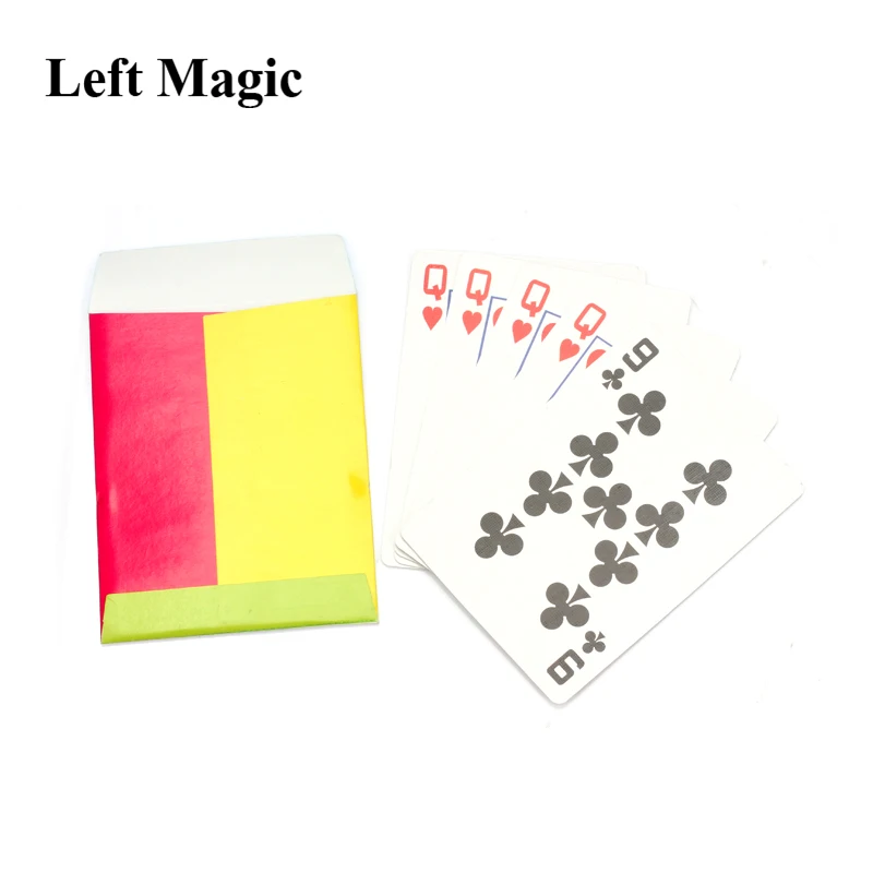 9 change Q карта предсказание Magic трюки профессиональные фокусы крупным планом
