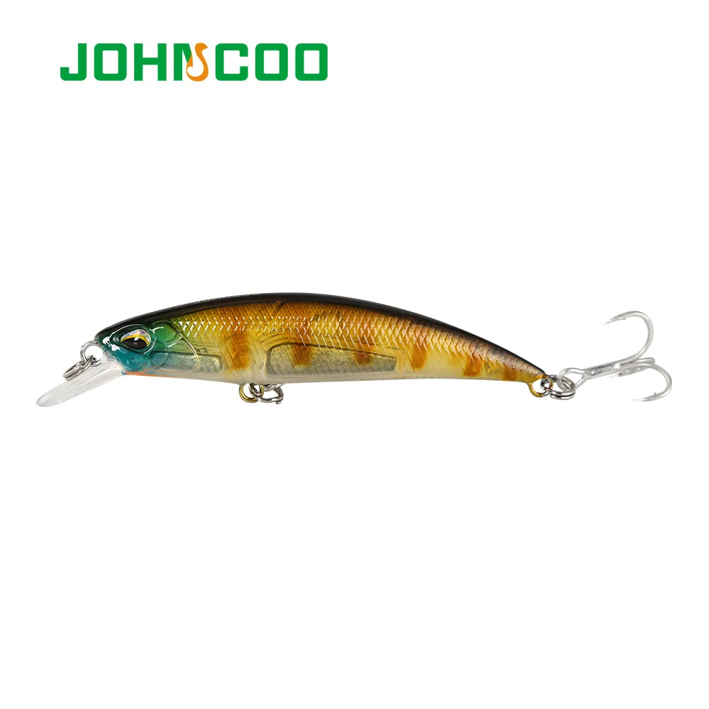 Приманка для рыбалки JOHNCOO Minnow 80 мм 10 г затонувшая жесткая приманка ловли басов