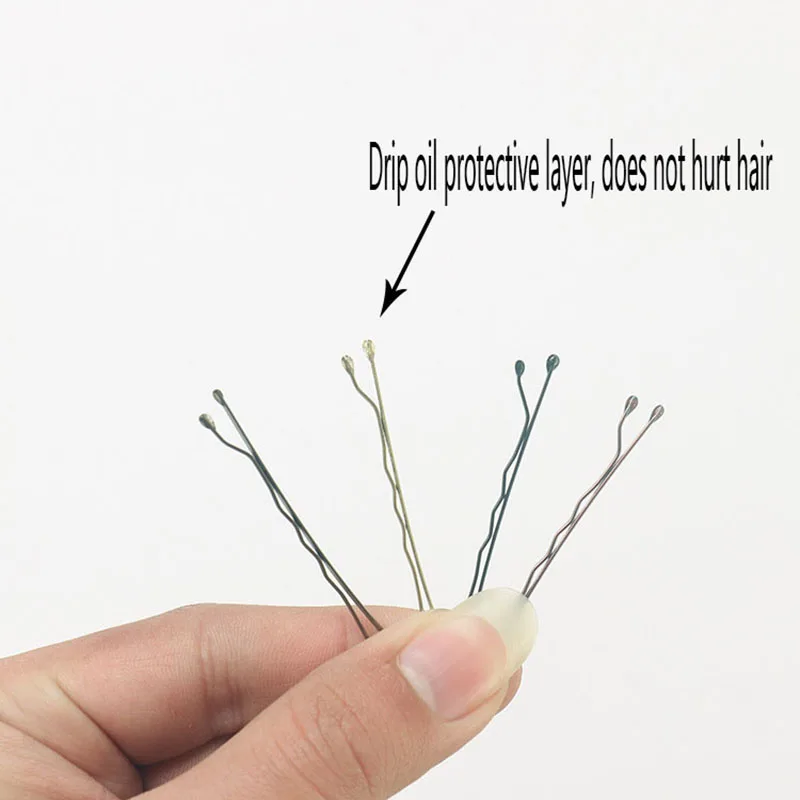24pcs Hair Clip Ladies Hairpins Girls Hairpin Curly Wavy Grips Hairstyle Hairpins Women Bobby Pins Styling Hair Accessories