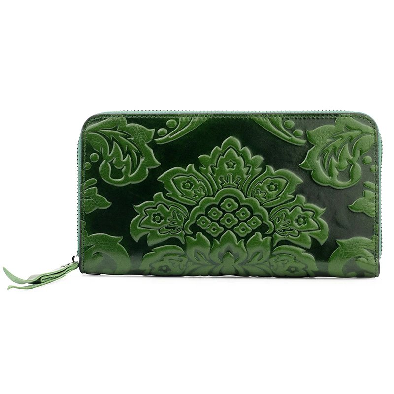 COMFORSKIN кожаные кошельки из воловьей кожи уникальные длинные женские