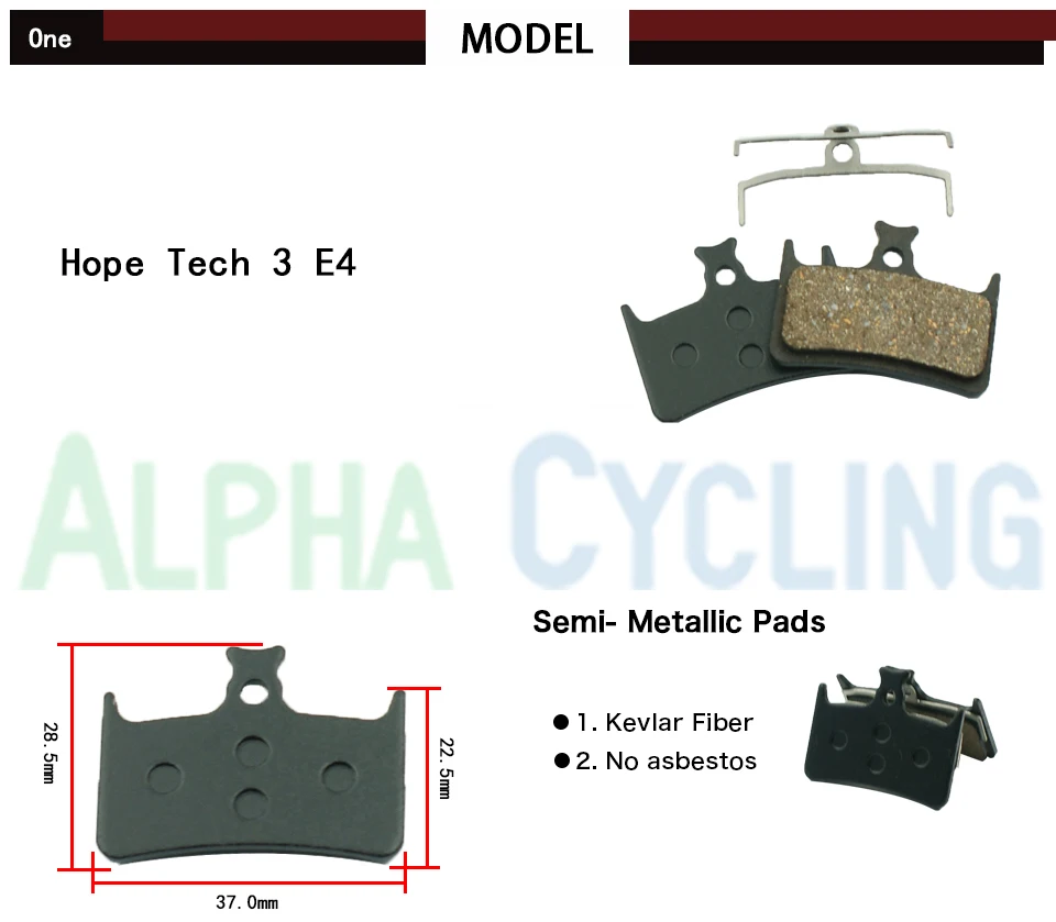 Велосипедные дисковые Тормозные колодки для HOPE Tech 3 E4 тормоза 4 пары СПОРТ Ex