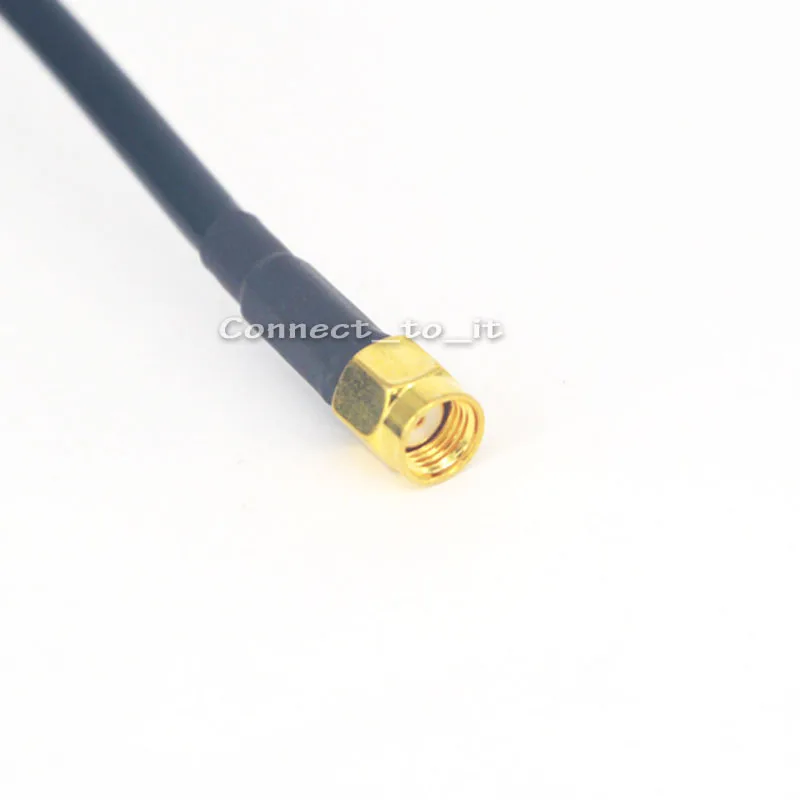 РЧ коаксиальный кабель N папа к RP SMA мужской разъем конвертер RG58 свиной хвост