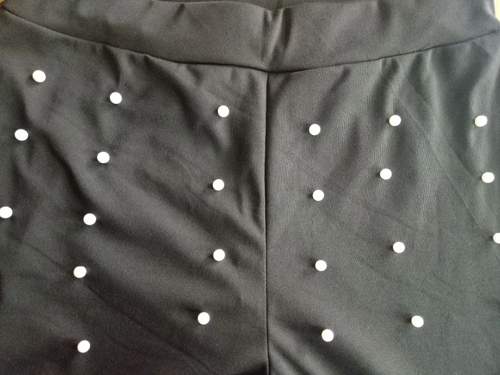 

Elegant Women Two Piece Set Beads Back Zip Women Top With Pants Suits