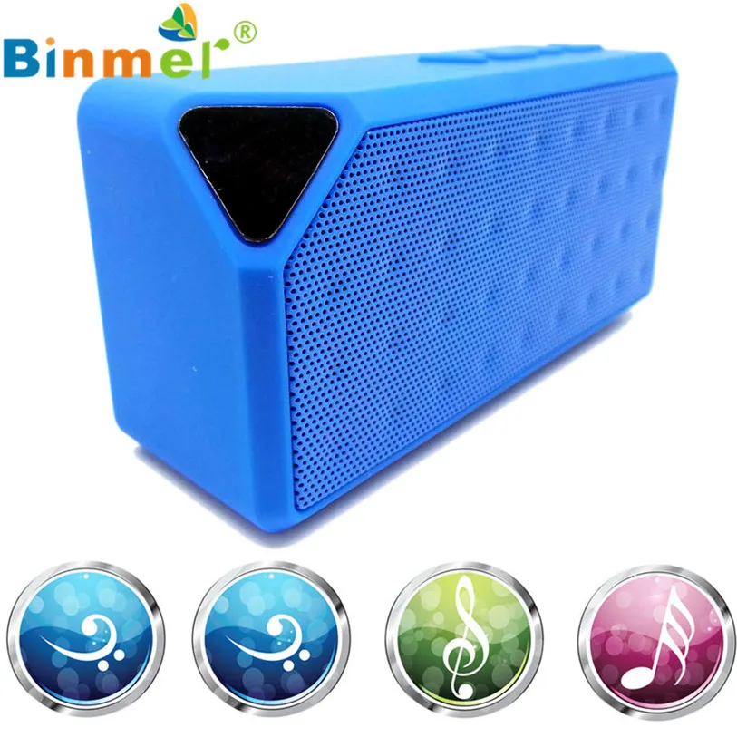 2017 High Quality Mini Bluetooth Wireless Boombox Stereo Speaker Portable For iPhone Samsung Tablet PC JA12 E21 | Электроника