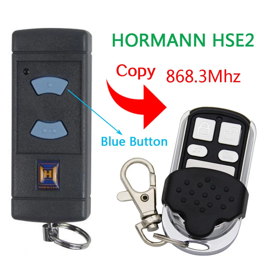 Hormann HSE2 868.3Mhz Garage Door/Gate Remote Control Replacement/Duplicator | Электроника