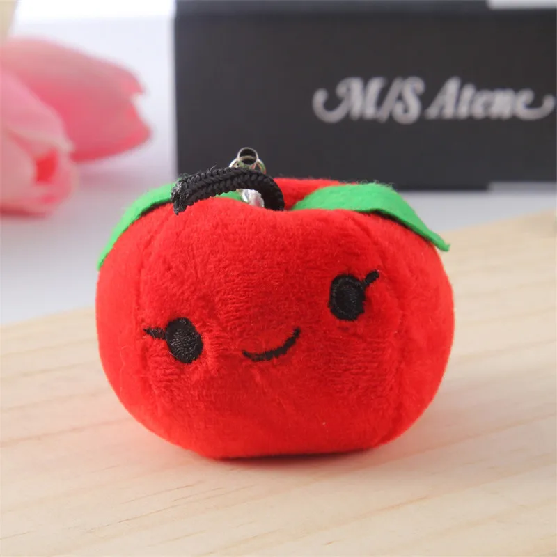 Cute Fruit Vegatables Plush Pendants Toys Lovely Plants Fruits Key Bag Peluche Dolls 12pcs | Игрушки и хобби