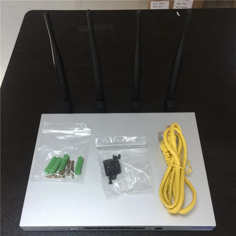 1200 Мбит/с 2,4 ГГц 5,0 ГГц двухдиапазонный 802.11AC Gigabit OpenWrt WiFi беспроводной маршрутизатор MT7621A набор микросхем гигабитный порт с английской прошивкой