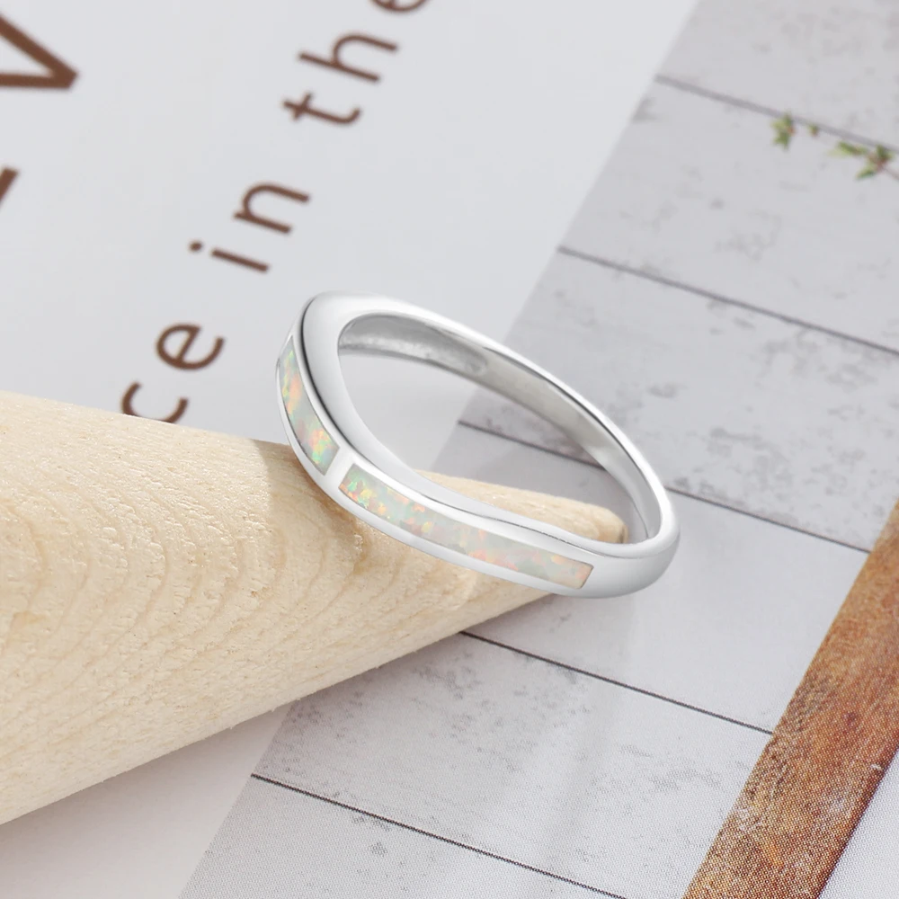 Milky Opal Stone Soild 925 Sterling Silver Rings For Women Party Jewelry Gifts Her (JewelOra RI103257) | Украшения и аксессуары