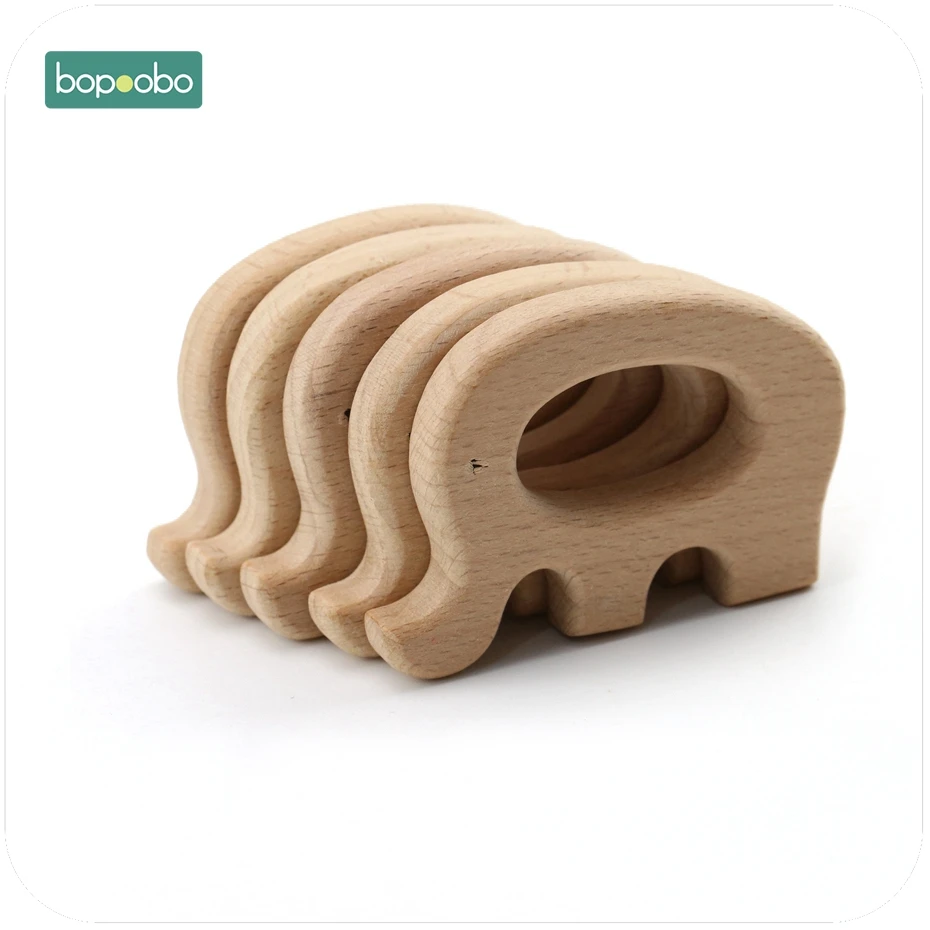 Деревянный Прорезыватель для зубов Bopoobo 1 шт.|baby teether|baby wooden teetherbaby teether teething |