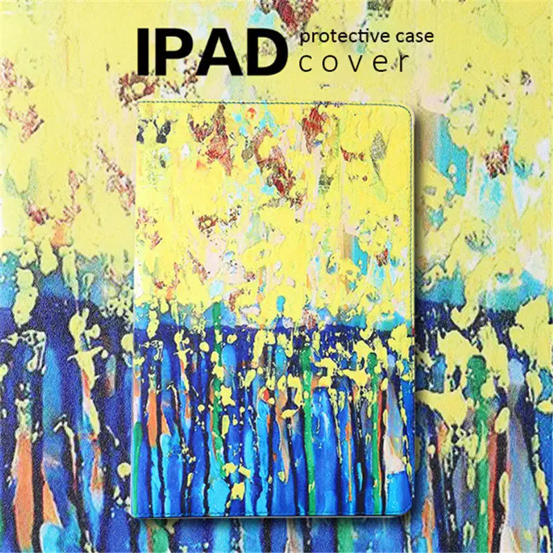 PC Smart тонкий флип чехол в виде ракушки авто сна Wakeup 9 7 дюймов планшеты