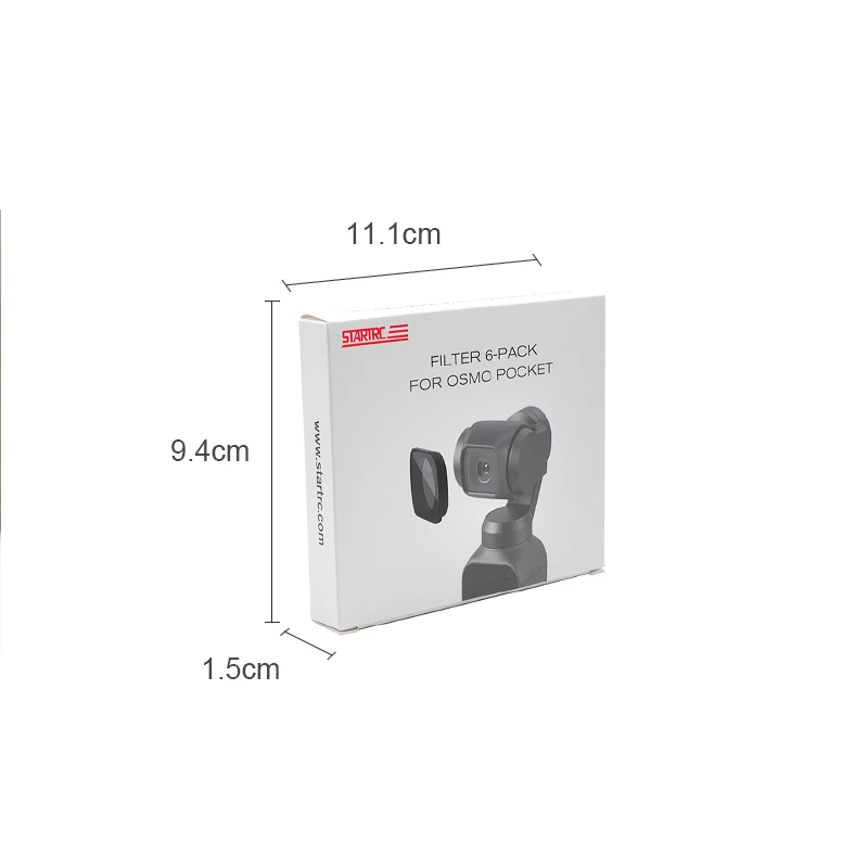 

STARTRC OSMO Pocket Camera Filter CPL/UV/ND 4 8 16 32 64 Neutral Filters Set For DJI Osmo Pocket Optical Glass Lens Accessories