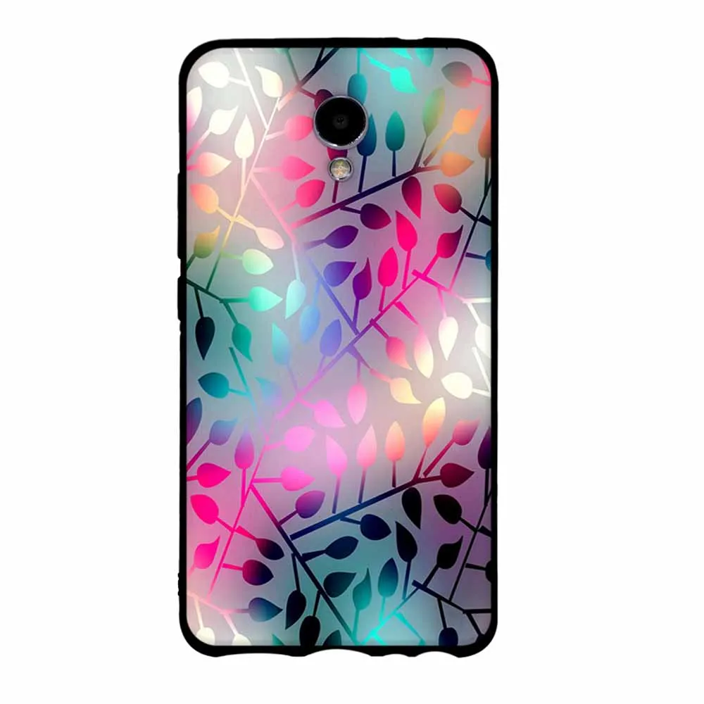 Soft Phone Case For Meizu M5 Note TPU Cover Note5 Cute Shell Back Protective Blue Charm Bumper | Мобильные телефоны и