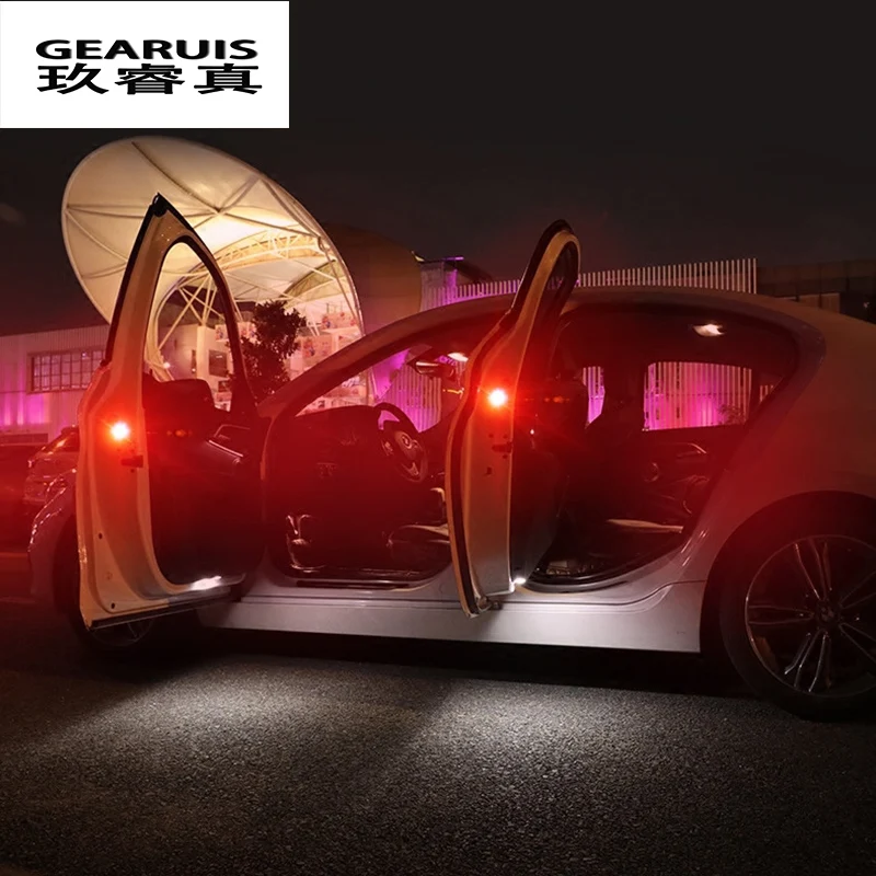 

Car Styling Car Door Warning light led Decorative For BMW F10 E90 F20 F30 E60 E46 GT F07 X3 f25 X4 f26 X5 X6 E70 E71 Accessories