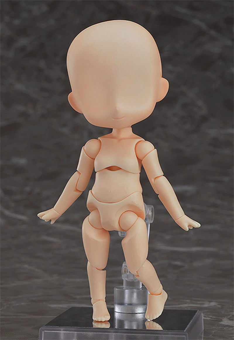 Япония GSC Nendoroid ребенок тело мальчик и девочка подвижная фигурка Коллекционная модель игрушки для рисования без головы