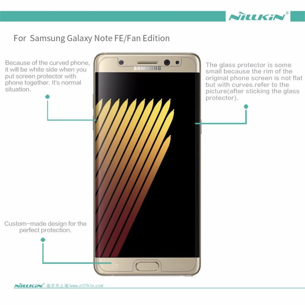 Защитная пленка NILLKIN для Samsung Galaxy Note FE прозрачная матовая защитная Fan Edition 2 шт.|film for