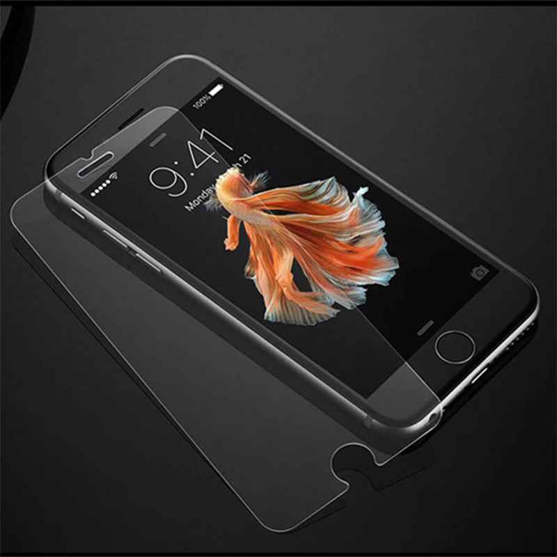 Защитная ультратонкая защитная пленка из закаленного стекла для iphone 7 plus 6 6s 8