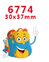 6774 30 шт. Герой мультфильма плоской смолы PR 6648 - Цвет: 6774