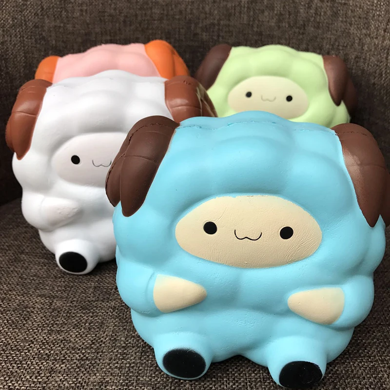 

1Pcs NEW Slow rebound simulation big sheep random color decompression toy simulation expansion decompression children's toy