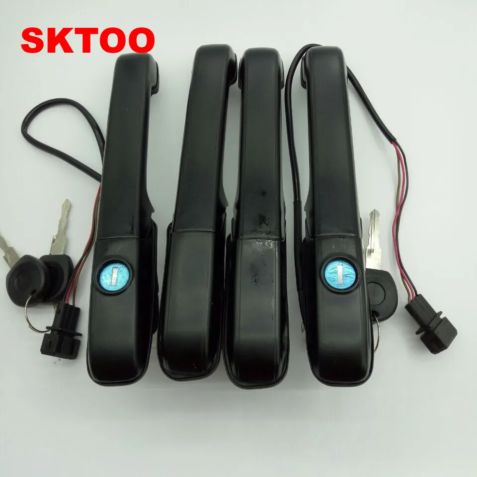 4 шт. наружная дверная ручка с цилиндрическим ключом | Автомобили и мотоциклы