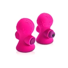 Силиконовый увеличитель груди для стимуляции сосков, 10 скоростей, Вибрирующая присоска для сосков, массажер для клитора и вагины для взрослых, интимные игрушки для женщин