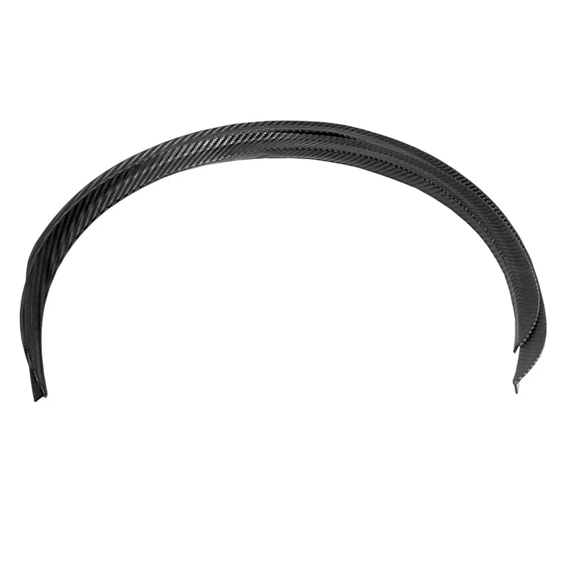 4PCS Carbon Fiber Car Soft rubber Wheel Eyebrow Mudguards mobile Arch Trim Waterproof Auto Pruned Strip Protector Fender | Автомобили и