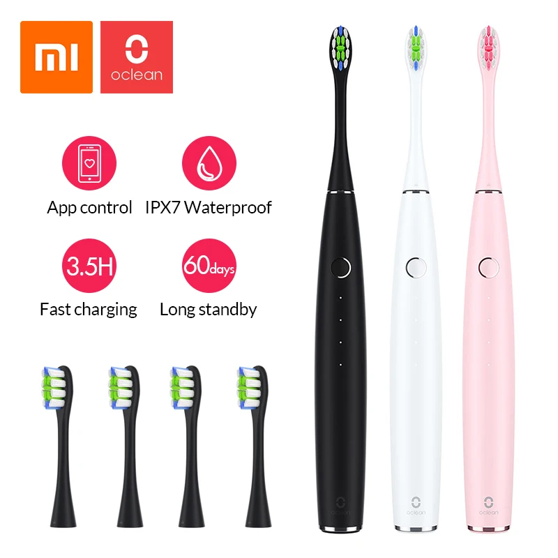 Xiaomi Mijia Oclean One звуковая электрическая зубная щетка для взрослых Водонепроницаемая ультразвуковая Автоматическая быстрая зарядка зубная щетка Быстрая зарядка