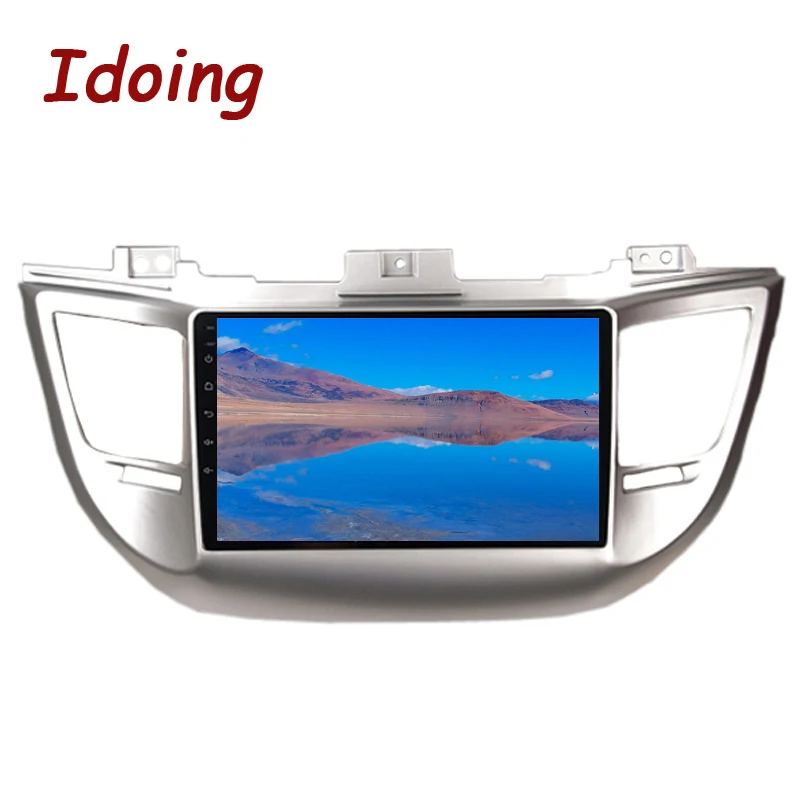 Idoing 9 &quot1Din Автомобильный Android 8 0 Радио мультимедийный плеер для hyundai IX35 Tucson 2015 4G + 64G