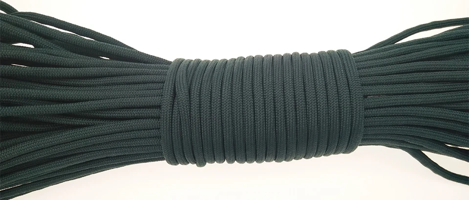 YOUGLE Paracord 550 100 футов Paracord веревка Mil Spec Тип III 7 прядей Paracorde 550 набор для выживания Оборудование 18-24
